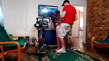 Preview 3 of Aunty Uncle Bf - Stepmom let&#039_s me use her pussy while she is watching t.v