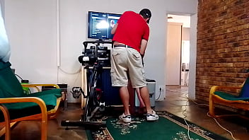 Preview 1 of Aunty Uncle Bf - Stepmom let&#039_s me use her pussy while she is watching t.v
