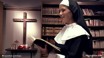 Preview 2 of 3 Animo - Lesbian coeds in taboo sex with nun