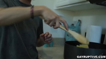 Preview 1 of Suuni Leon With Husbend - Dylan Hayes takes his stepdad Lance Chargers throbbing meat deep inisde his tight asshole