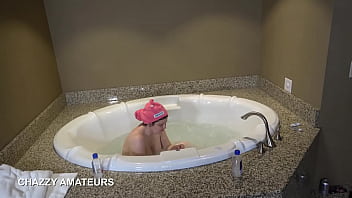 Preview 4 of 18 Aje Xxx Schoool - Big Titty Super Nerd Bubble Bath