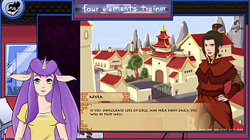 Preview 1 of Horma Saudia - Avatar the last Airbender Four Elements Trainer Part 21 Showering Azula