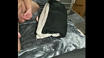Preview 1 of Hot Desi Antt - Horny Hot Teen Guy Gets His Nut Out By Fucking His Pillow - Instagram: @joshuaaalewisss