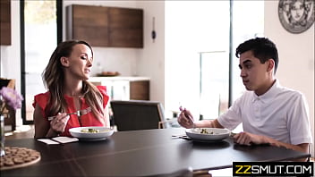 Preview 1 of Indian Nri Fucking Video - stepSon eats stepMoms pussy for lunch