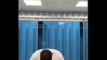 Preview 2 of Shes Gat - Public Locker Room Wank