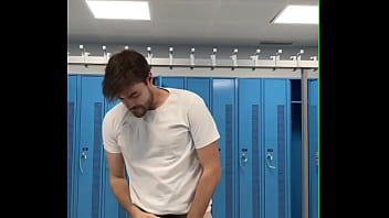 Preview 1 of Shes Gat - Public Locker Room Wank