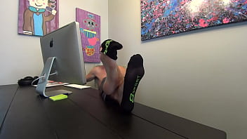 Preview 4 of Sunny Xxx Videos 2017 Hd - University Student Catches a Guy Staring at his Feet (Part 1) 1080p HD