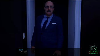 Preview 4 of Mvom - Milfy City ep 37 Meu pai viajou e Finalmente vou Fuder a Madrasta