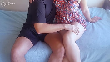 Preview 1 of Stip Mom Son - LA NOVIA INFIEL DE MI MEJOR AMIGO ME VISITA CON UN VESTIDO CORTO PARA FOLLAR ARRIBA MIO Y DARME SENTONES DUROS - POV AMATEURS