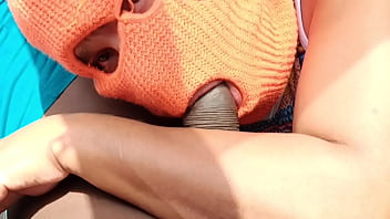 Preview 3 of Car Parking Sex Gerboydy - Blow Job In The Car