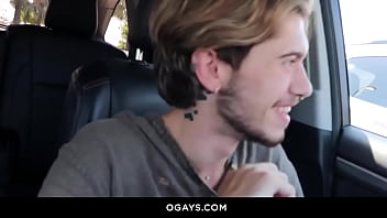 Preview 1 of Indi Xxx Hd - Ryan Kneeds driving hundreds of kilometers for Michael Roman&#039_s cock