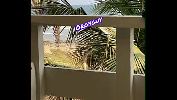 Preview 2 of A Great Magic Russian Woman - Pussy view beach resort.. (outdoor flash)