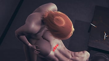 Preview 4 of New Videos Office - Yaoi Femboy - Kagesato Hard Sex - Sissy crossdress Japanese Asian Manga Anime Film  Game Porn Gay
