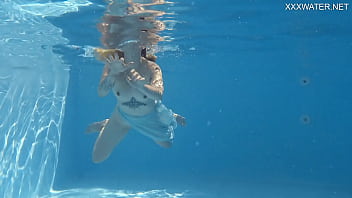 Preview 3 of Xxx Boys Xxx Boys Movie - Mimi Cica yet again shows how sexy she can swim