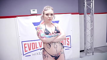 Preview 1 of Son Fucks Mom Stuck - Kaiia Eve vs Eric Dikkerson - Kaiia Makes Him Cum,  And He Must Lick Her Armpits and Submit to Her Every Desire