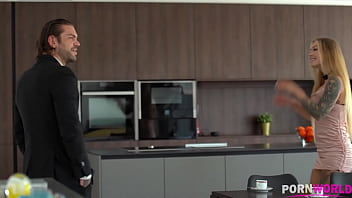 Preview 1 of Tribal Sex Vedio - Cheating Wife Misha Maver Gets Slammed DP Style By Her Stud Fuck Buddies