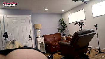 Preview 4 of Wife Sucks Dog Dick - Busty Blonde Logan Lace Deepthroats A Dick And Gets Her Twat Deeply Fucked!