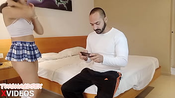 Preview 1 of Cobija Pando Bolivia - I give my stepfather my panties and he gives me a delicious gift