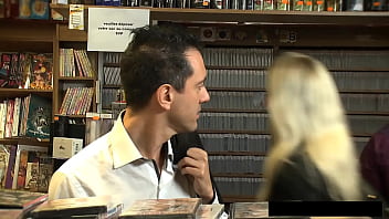 Preview 3 of Cctv Sex In Park - Naughty MILF Shoplifter Caroline De Jaie Caught Redhanded &amp_ DPed by the Owner with Facial