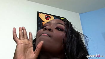 Preview 4 of Marley Anal Sex - Facial after Creampie - Black Ebony Teen seduce BBC to Fuck