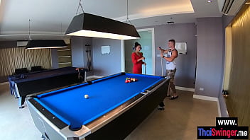 Preview 1 of Cewek Joget Bugil - Asian teen played with boyfriends balls before she enjoyed pussy licking