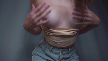 Preview 1 of Sex Hd Hot Sexxx Video - Sexy girl in denim shorts caresses her pussy