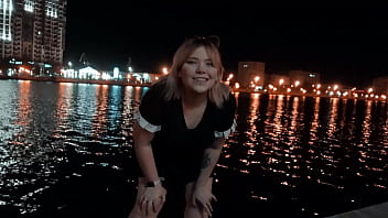 Preview 4 of Alexa Grasi - Walking around the city without panties Furiyssh