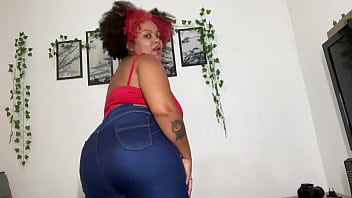 Preview 2 of Trend And Young - BBW Farting Beauty in Blue Jeans