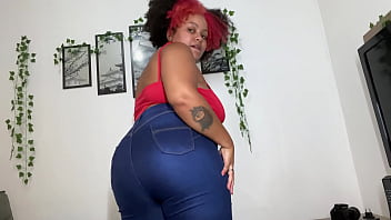 Preview 1 of Trend And Young - BBW Farting Beauty in Blue Jeans