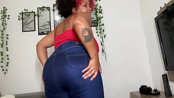Preview 4 of Trend And Young - BBW Farting Beauty in Blue Jeans