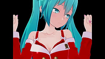 Preview 2 of Toyota Porn - Hatsune Miku - Santa | VOCALOID (fux)