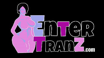 Preview 1 of Zoo Cam - Horny trans MILF&#039_s handle interracial dick