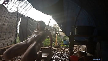 Preview 3 of Mom Iodi - Outdoor shower nudist paradise