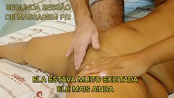 Preview 1 of Anime Cum Robin - 2&bull_ SESS&Atilde_O DE MASSAGEM COM MINHA ESPOSA
