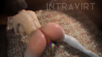 Preview 1 of Dancing Bear Eat Pussy Juice - korean hottie dildo 3d hentai animation