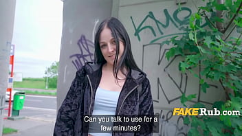 Preview 1 of Lespen 18 - Cute Babe With A Great Smile Picked Up &amp_ Fucked Outdoor