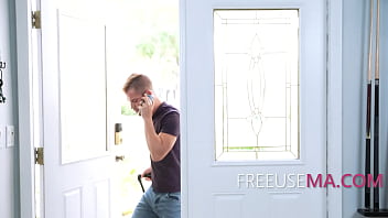 Preview 1 of Red Pussy - Desperate MILF Hosts Let Every Guests Freeuse Them