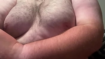 Preview 1 of Desi Pussy Pic - Love playing with my big man boobs