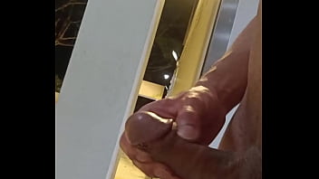 Preview 4 of Granny Lesbo Xxx - Asian Risky Park Public Toilet wank