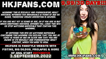 Preview 1 of Sex Xxx Hot Sex Rap - Hotkinkyjo take in ass XO speculum &amp_ small balls. Then anal fisting &amp_ prolapse