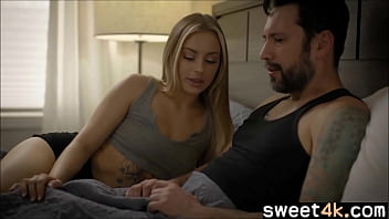 Preview 3 of Jugan Sex - stepdaughter sneaks into stepDads bed