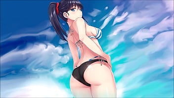 Preview 2 of Brazzena Xxxxx - JOI HENTAI CBT en la piscina azotando tus huevos a escondidas.