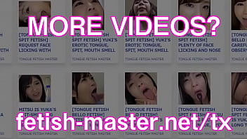 Preview 4 of Sunny Xxx Video Hs - Japanese Asian Tongue Spit Face Nose Licking Sucking Kissing Handjob Fetish - More at fetish-master.net