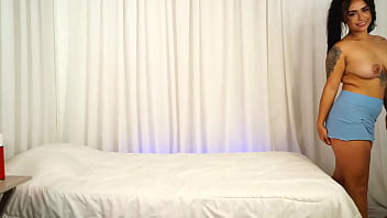 Preview 2 of Sm Girl Porn Com - My girlfriend touches herself on the couch