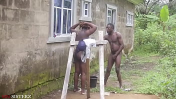 Preview 4 of Massage Vja - Under the sunnshine  I caught them funking