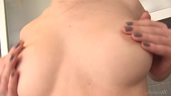 Preview 3 of Recording For Fake Agent Video - Hot Teen Masturbates Herself In The Kitchen