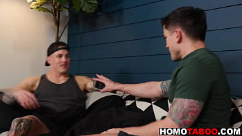 Preview 2 of Foot Pissing - New stepbrother fucked him in the ass