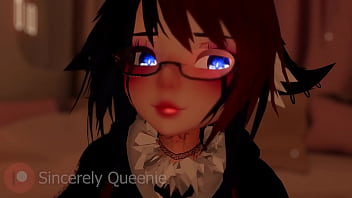 Preview 2 of Catreenaxxx Hindi - Futanari x Femboy getting Pegged and fucked - VRChat - Hentai