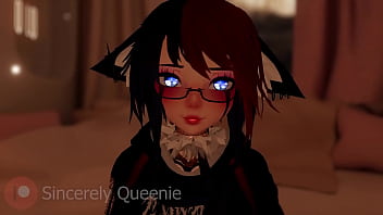 Preview 3 of Catreenaxxx Hindi - Futanari x Femboy getting Pegged and fucked - VRChat - Hentai