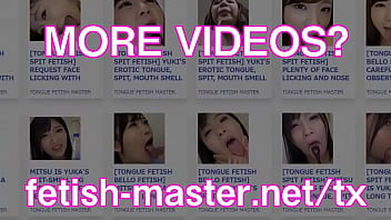 Preview 4 of Tamanna Modal - Japanese Asian Tongue Spit Face Nose Licking Sucking Kissing Handjob Fetish - More at fetish-master.net